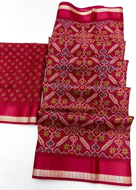 Vastrangan patola print saree surat wholesale